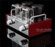 Douk Audio Mini Single-ended 6P14&amp;EL84 Vacuum Tube Amplifier HiFi Integrated Amp N4