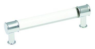 Hickory Hardware P3635-CACH Luster Cabinet Pull, 5.3937-Inch, Crysacrylic with Chrome by Hickory Hardware
