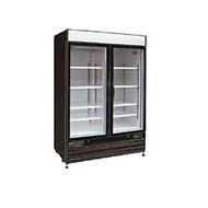 Two Swinging Glass Door Commercial Cooler