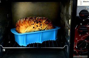 Walfos Nonstick Silicone Bread and Loaf Pan Set of 2, No odor, Easy baking mold for Homemade Cakes, Breads, Meatloaf... N15