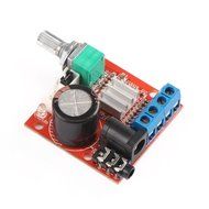 Mini Stereo AMP Audio Amplify Module Board, 10W+10W Dual Channel Amplifier Class-D 12V DC N6