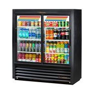 True GDM-41SL-54-LD Refrigerator Merchandiser - 47 Inch - 2 Section with 2 Glass