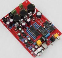 SAA7220+TDA1541+CS8412+NE5534 Fiber coaxial USB PCM2704 DAC boardAC15-0-15V 10W