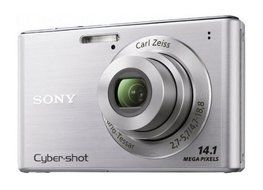 Sony Cyber-shot DSC-W550 14.1 MP Digital Camera (International Model) - Silver