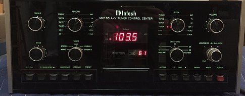 McIntosh MX 130 Audio/Video Control Center N4