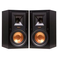 Klipsch R-15M Reference Bookshelf Monitor Speaker Pair with R-25C Center Speaker (Black)