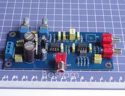Low Pass Volume Controlled Preamplifier Board for Subwoofer N2