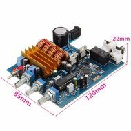 Wireless Receiver Board, ELEGIANT 2 x 50W Bluetooth 4.0 Audio Receiver HiFi Stereo Digital Power Amplifier Board N4