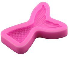 Beauty Clubs Mermaid Tail Silicone Jelly Sugar Chocolate Fondant Molds N3