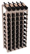 Wine Racks America Ponderosa Pine 5 Column 10 Row Display Top Kit. 13 Stains to Choose From! N13