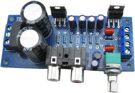 Yeeco 2-channel dual AC 9-12V TDA2030A digital amplifier board OCL18Wx2 Digital audio Stereo power amp N7