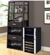 Whynter BCR-291SB Freestanding Fromagerator Wine and Cheese Center, Black N9