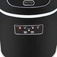 Whynter IMC-270MB Compact Portable Ice Maker, 27 lb. Capacity, Metallic Black N16