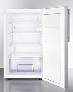 Summit FF511LSSHVADA 20&quot; AccuCold FF511LADASERIES ADA Compliant Compact Refrigerator with 4.1 cu. ft. Capacity... N2