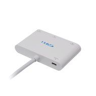 Displayport to HDMI VGA[DP 1.2 Version] LinkS Displayport to HDMI and VGA support 4KX2K and 3.5mm Audio cable... N10