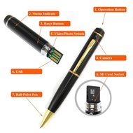 Huston Lowell Multifunction Full Hd 1080p Mini Hidden Pen Camera 5mp Camcorder DVR Video Recorder Surveillance... N13