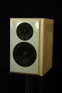 Resolution S bookshelf speaker, silver