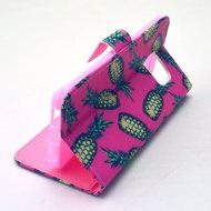 Galaxy S6 Case, Firefish Folio Flip Premium PU Leather Lovely Wallet Shell [Scratch-resistant][Kickstand][Card... N30