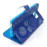 Galaxy S6 Case, Firefish Folio Flip Premium PU Leather Lovely Wallet Shell [Scratch-resistant][Kickstand][Card... N33