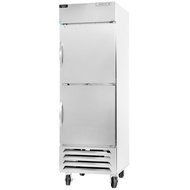 Beverage-Air HBF27-1-HS 30&quot; Horizon Series One Section Solid Half Door Reach-In Freezer 27 cu.ft. Capacity Stainless...