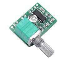 Icstation Adjustable PAM8403 2X3W Digital Stereo Audio Amplifier Power Amp Module (Pack of 2 )
