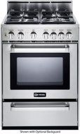 24&quot; - 4 Burner Gas Range - Convection Oven