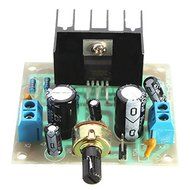 Funnytoday365 Tda2030A 15W Power Amplifier Board Mono Soundtrack Kit Pcb Board Audio Diy 5.5 X 5X 2.6Cm N2