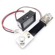 RioRand 0.56" DC 0-100A Ammeter green LED Digital Current Ampere Meter With Shunt Resistor 2 Wires N8