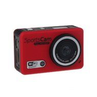 Action Camera, TONSEE F39 HD 1080P WIFI Sports Helmet Camera 5.0MP Waterproof Camcorder - Red N2