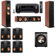 Klipsch RP-250F Tower Speakers CH-PL-200-7.1-Denon AVR-X4100W