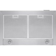 Perfetto Kitchen and Bath 30" Convertible Wall Mount Range Hood in Stainless Steel with LEDs and Push Controls N7