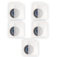 Blue Octave LW82 In Wall 8" Speakers Home Theater Surround Sound 2-Way 5 Speaker Set