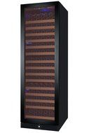 Allavino Classico Series 174 Bottle Single-Zone Wine Refrigerator Left Hinge Black Glass Door N2