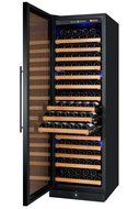 Allavino Classico Series 174 Bottle Single-Zone Wine Refrigerator Left Hinge Black Glass Door N3