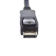 DP to HDMI, ISNOWOOD 10FT Gold Plated DisplayPort to HDMI HDTV Cable Black N2