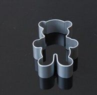 HSE 3 pcs Specialized Metal fondant tools Cake Cookie Bakeware Kitchen Diy Little Bear