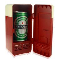 USB Powered Cooler - Retro Refrigerator Design - USB Fridge