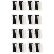 Theater Solutions TSS8W In Wall 8" Speakers Surround Sound Home Theater Deluxe 8 Pair Pack 8TSS8W