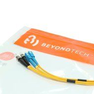 Beyondtech 3m (9ft) SC-ST 9/125 OS1 Duplex Singlemode Fiber Patch Cable