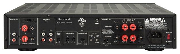 The Russound P125 2-Channel Dual Source 125w Amplifier