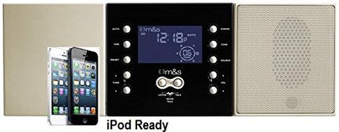 Almond Ipod Music Communication System w/ LCD Display - M&amp;S Systems