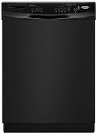 Whirlpool : DU1300XTVB 24in Full Console Dishwasher with 4 Wash Cycles Black