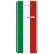 Smeg FAB28UITL1 24&quot; Freestanding All Refrigerator with 9.22 cu.ft. Capacity, in Italian Flag Color