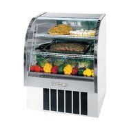 Beverage-Air CDR3/1-W-20 One Section Curved Glass Refrigerated Bakery Display Case 13.4 cu.ft. Capacity White...