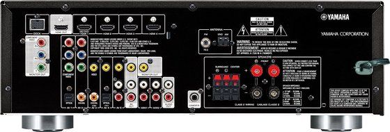 Yamaha RX-V367BL 500-Watt 5.1- Channel AV Receiver (Discontinued by Manufacturer) N2
