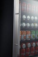 Kalamera 150-can Beverage Refrigerator Stainless Steel Touch Control N6