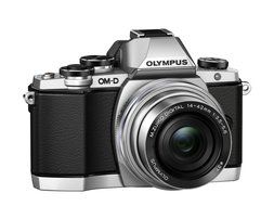 Olympus OM-D E-M10 with M.Zuiko ED 14-42mm 1:3.5-5.6 EZ Lens - Silver - International Version (No Warranty) N14