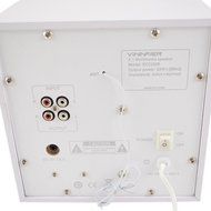 Yunmei JH2 Subwoofer 2.1 Speaker Sound System PC Home Desktop Stereo Audio speaker 20W with radio supported SD... N3