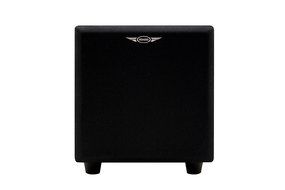 Earthquake Sound MiniMe P8 White Passive Tuned Mini Subwoofer (Piano White) N4