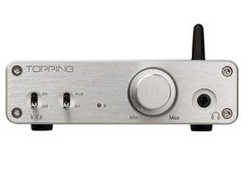 VX3 Digital Hi-Fi Power Stereo Amplifier Wireless Bluetooth 4.0 Power Digital Amplifier (Black)
